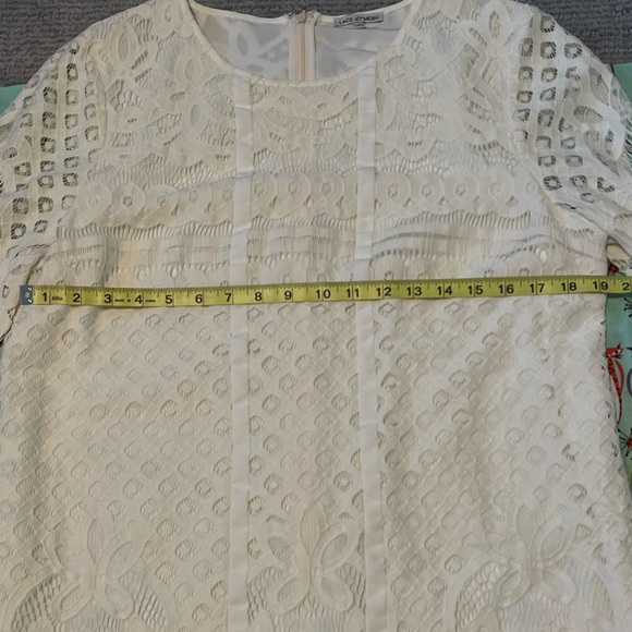 Modcloth Lace & Mesh Dress - Picture 8 of 11